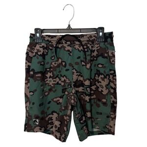 TD Tactical Distributors Shorts Mens Small Green Camo Ripstop Contendor Active